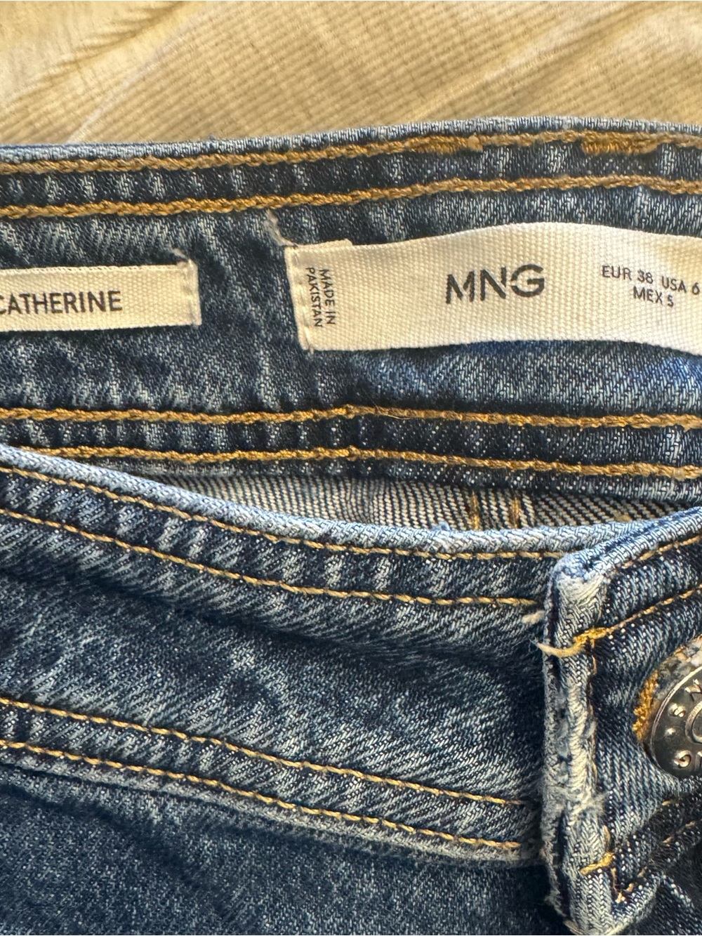 MNG Catherin Culotte High-Rise Jeans - Picture 6 of 6